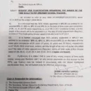 Finance Department Request for Clarification Regarding the Award of the Time Scale to PST (Primary School Teacher)