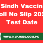 EPI Sindh Vaccinator Roll No Slips 2024 Test Date