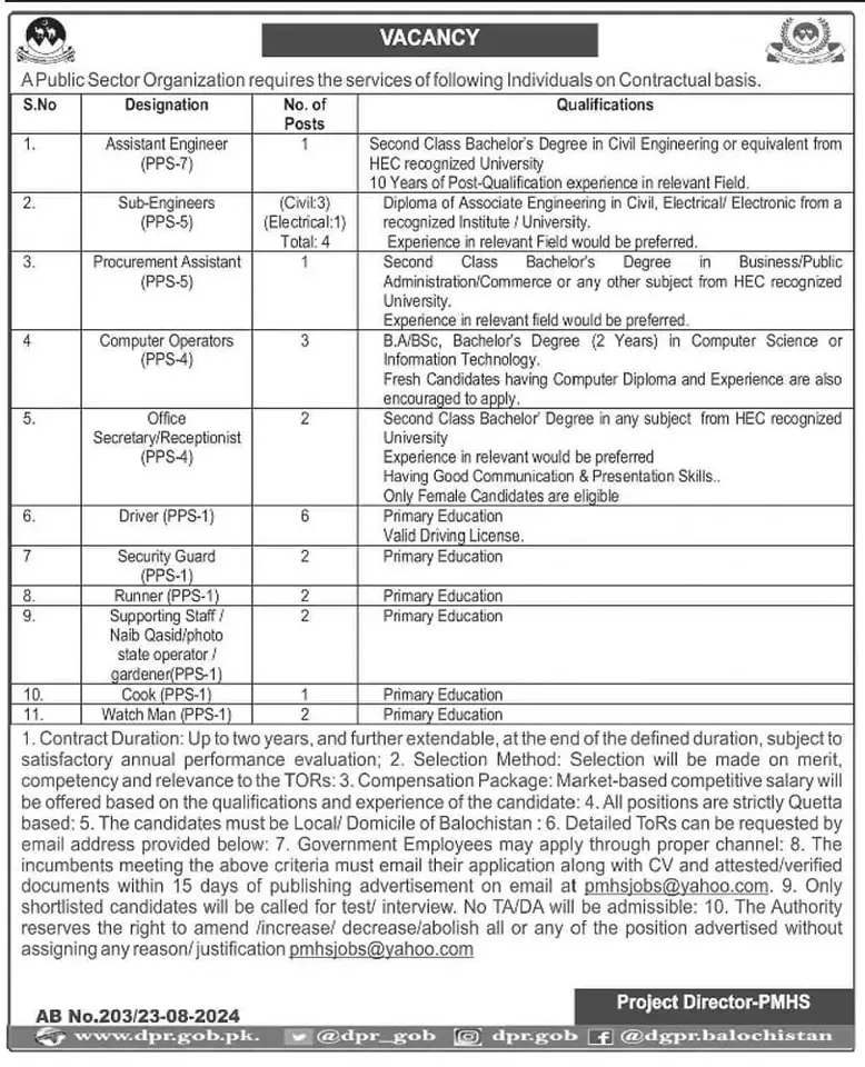 The Latest PSO Contractual Vacancies 2024 NJP Jobs Hub